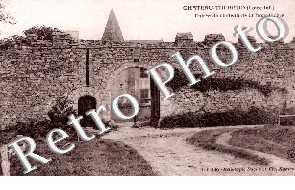entree du chateau de la bourdiniere