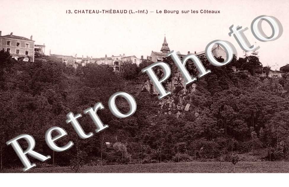 le bourg sur les Coteaux