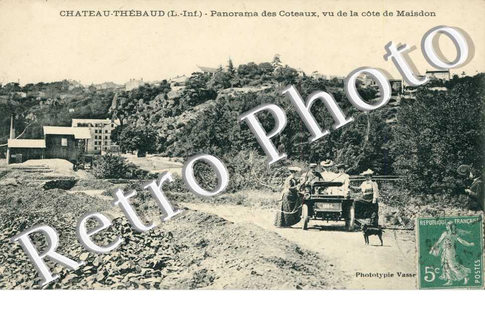 panorama des coteaux, vu de la cote de maisdon