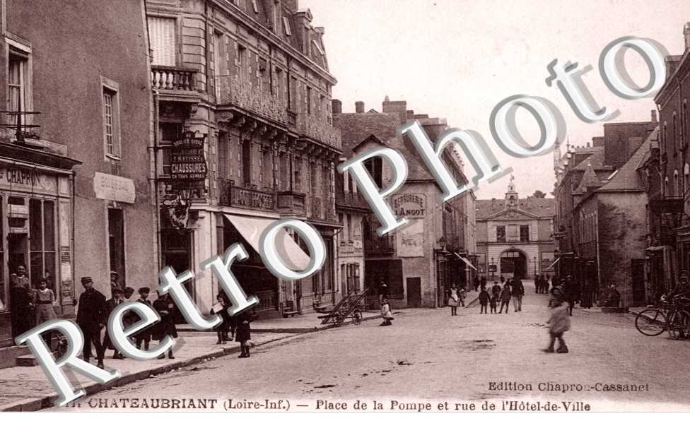 place de la pompe et rue de l'hotel de ville