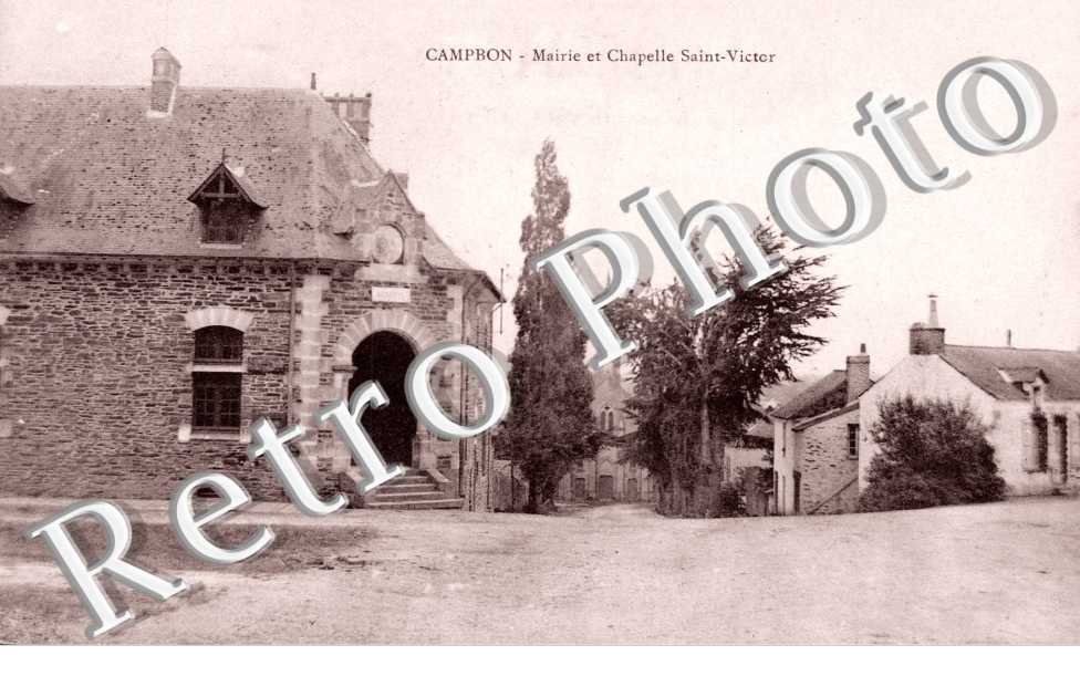 Mairie et chapelle Saint-Victor