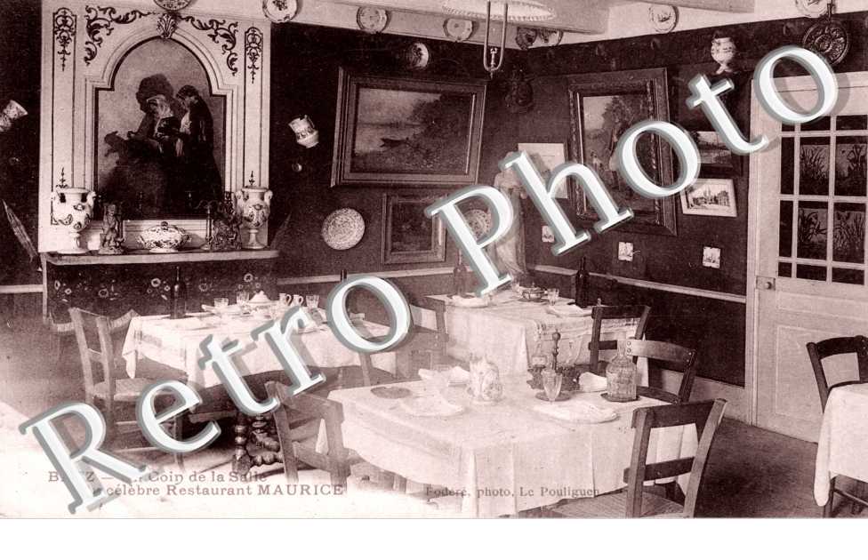 un coin  de la salle du celebre restaurant Maurice