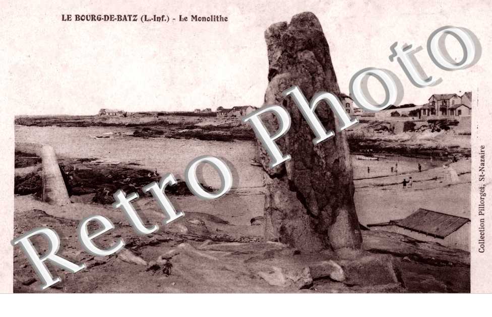 le Bourg de Batz  Le monolithe