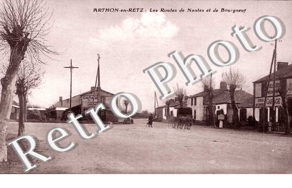 les routes de nantes et de bourgneuf