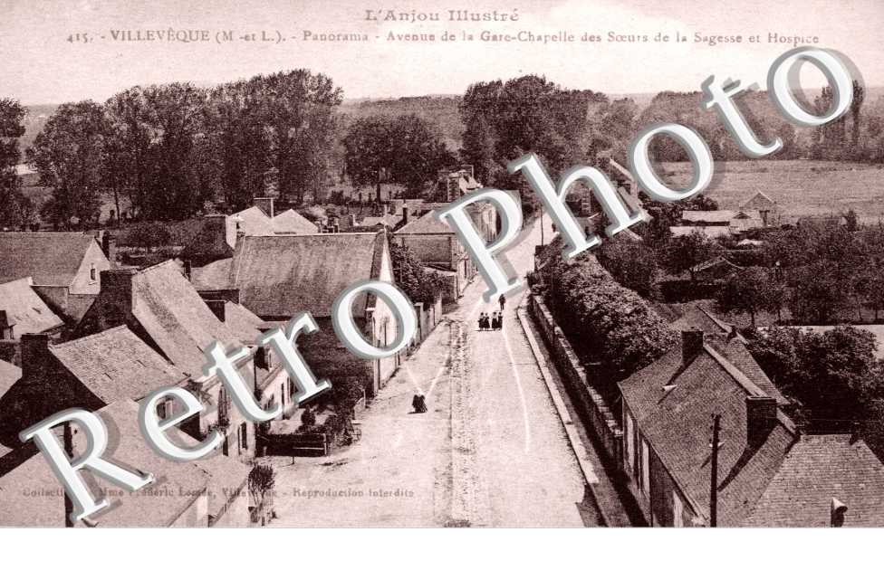 Panorama, Avenue de la Gare Chapelle des Soeurs de la Sagesse et Hospice
