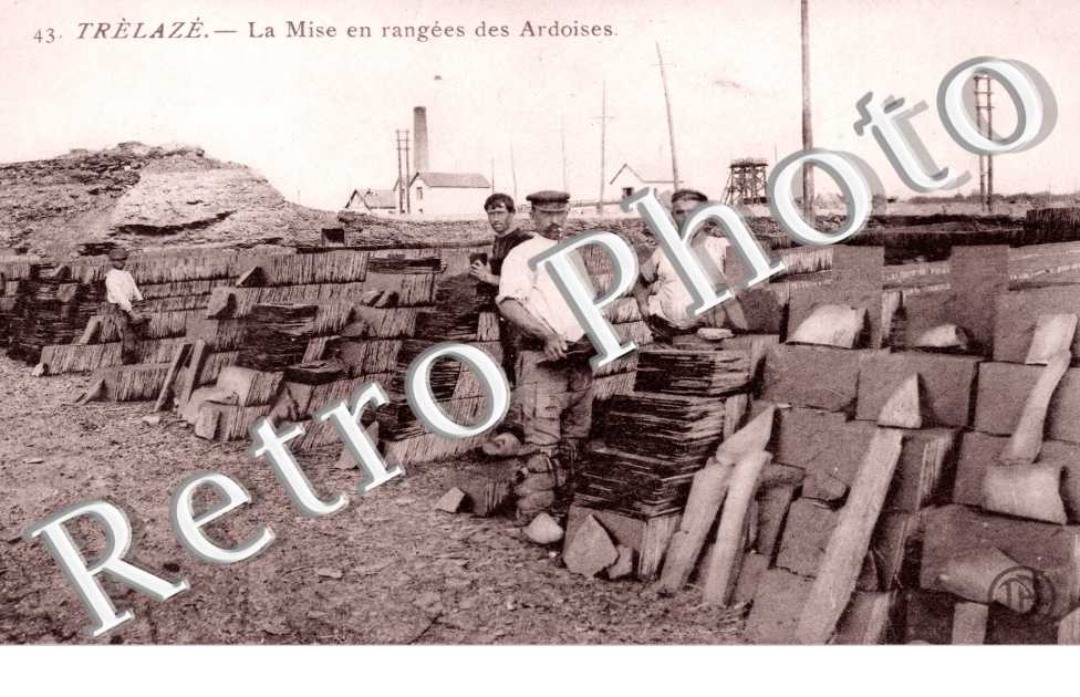 La Mise en rangees des Ardoises
