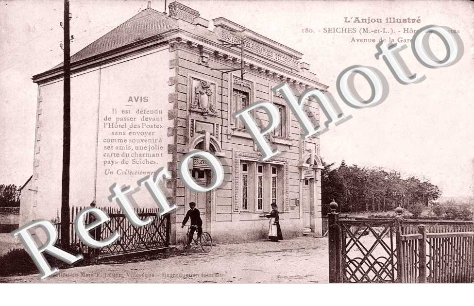 hotel des postes, avenue de la gare