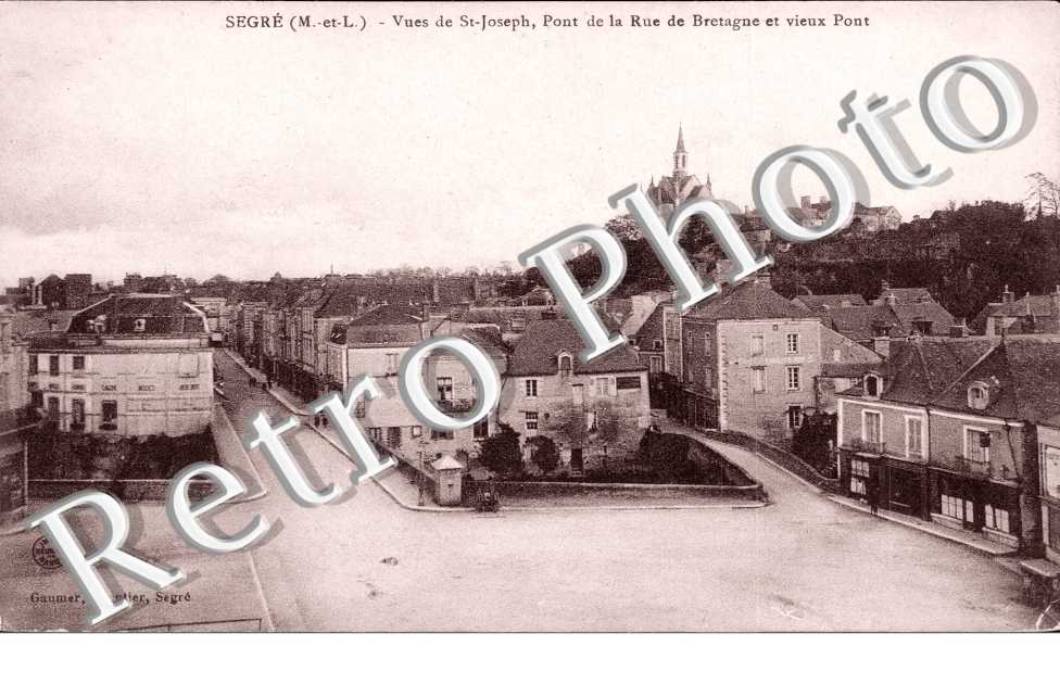 Vues de St Joseph, Pont de la Rue de Bretagne et vieux Pont