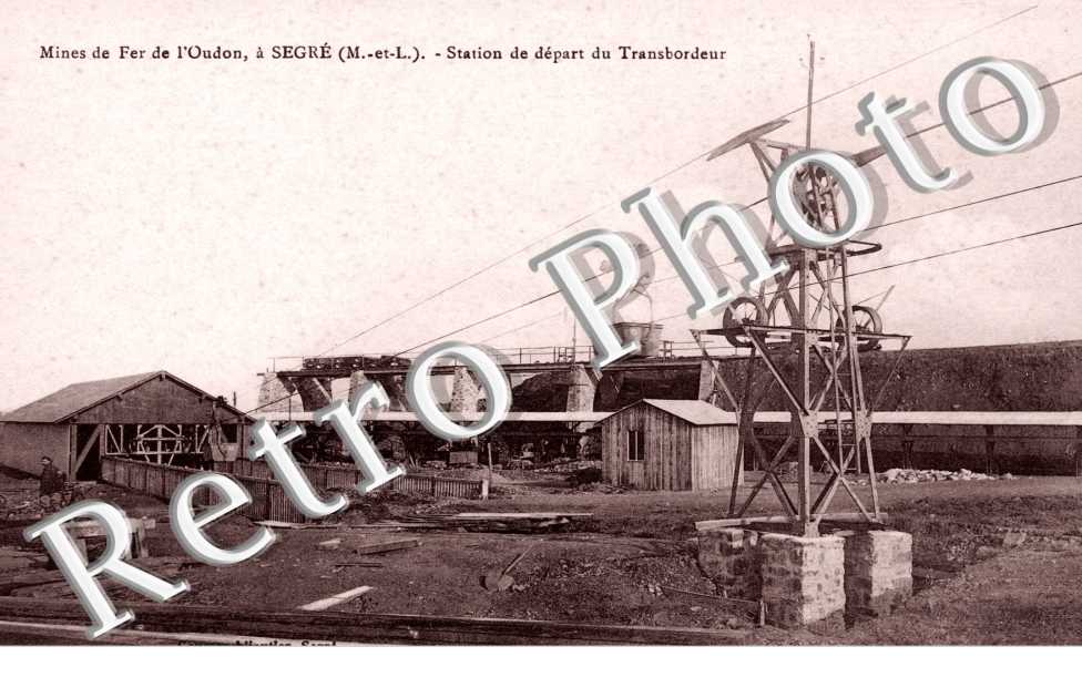 Mines de fer de l'Oudon Station de depart du transbordeur