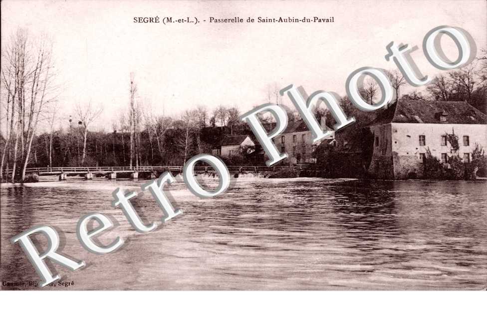 Passerelle de Saint Aubain du Pavail