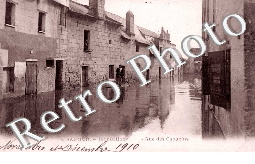  Rue des Capucins Inondations 1904