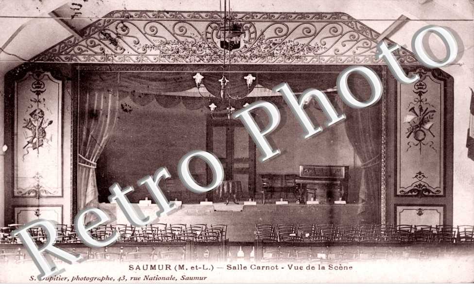 Salle Carnot, Vue de la Scene