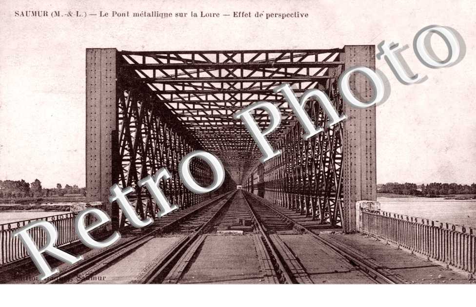 Pont metallique sur La Loire