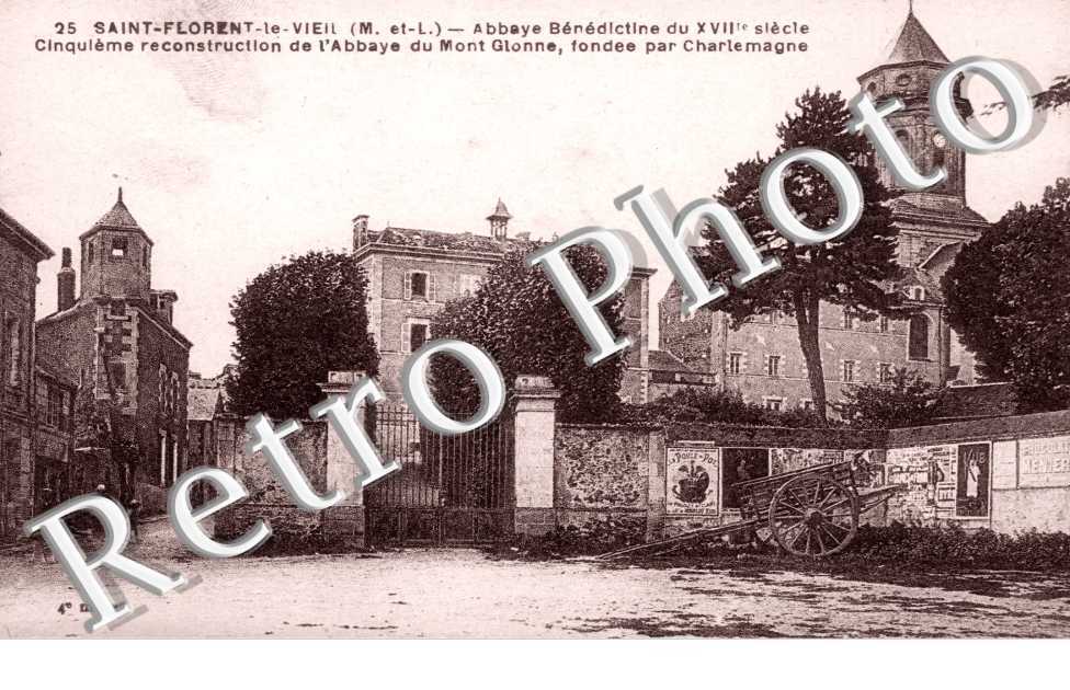 Saint Florent le Vieil, Abbaye Benedictine