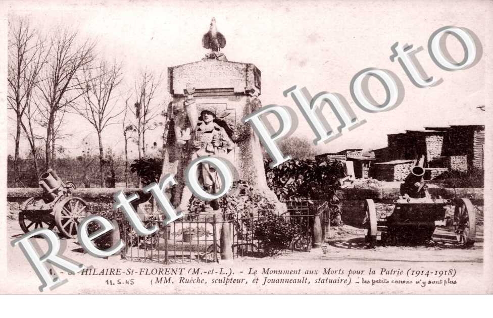 Saint Hilaire Saint Florent, monument aux Morts