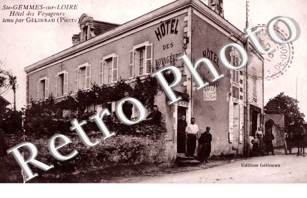 Hotel des voyageurs tenu par Gelineau