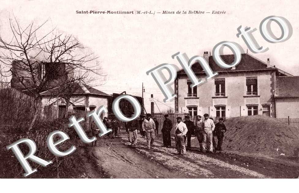 Mines de la Belliere, Entree