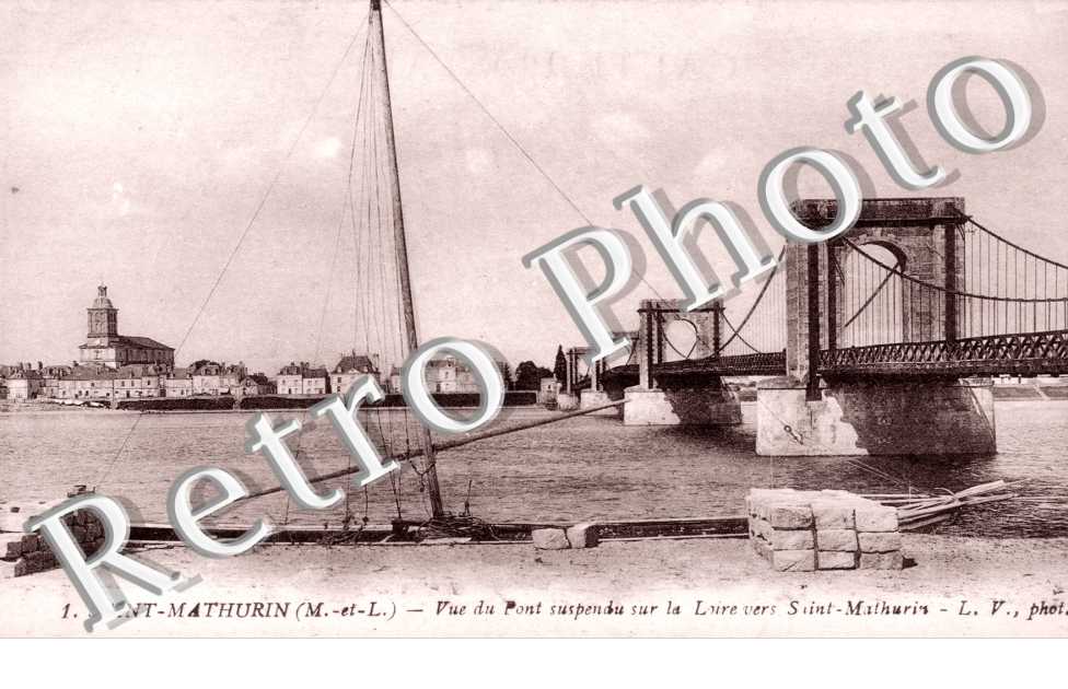 Vue du Pont suspendu