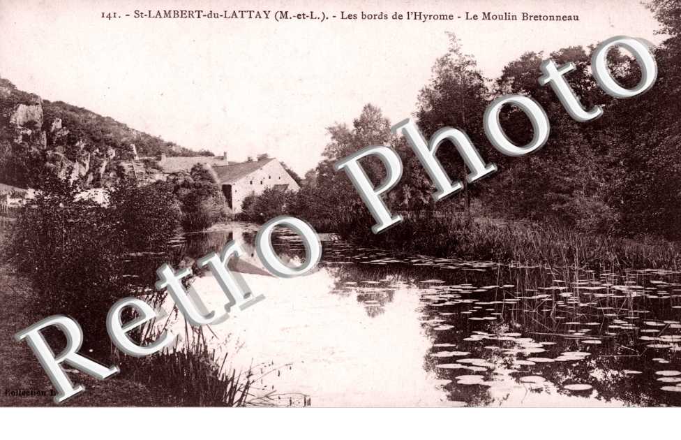 Les Bords de l'Hyrome, le Moulin Bretonneau
