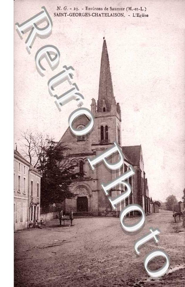 Saint Georges Chatelaison, L'Eglise