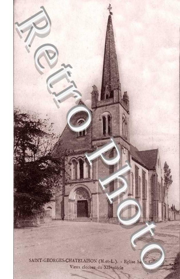 Saint Georges Chatelaison, Eglise