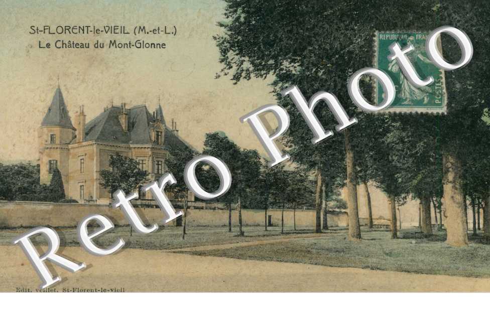 le chateau du Mont Glonne (couleur)