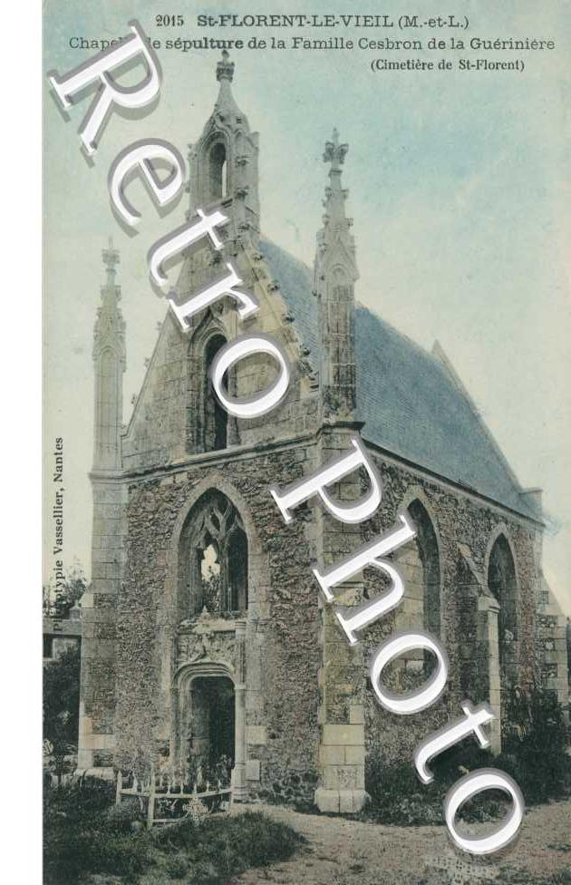 Chapelle de sepulture de la Famille Cesbron de la Gueriniere