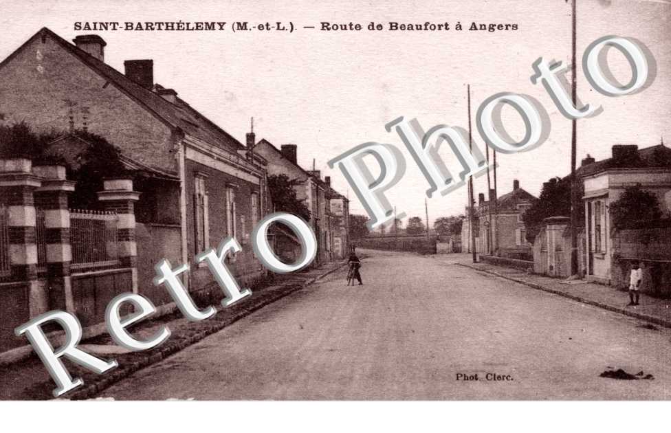 Route de Beaufort a Angers