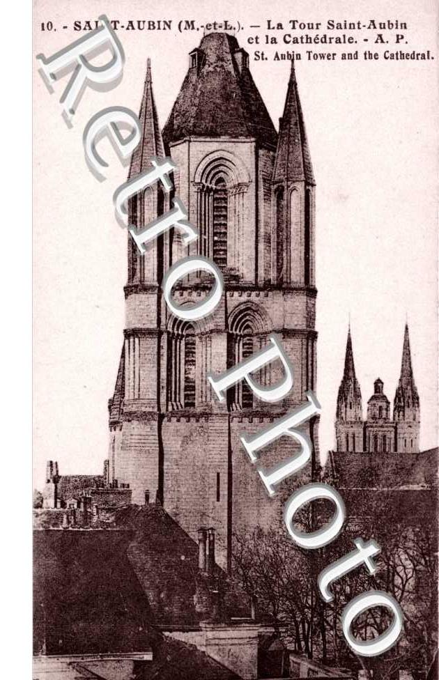 La Tour Saint Aubin et la Cathedrale