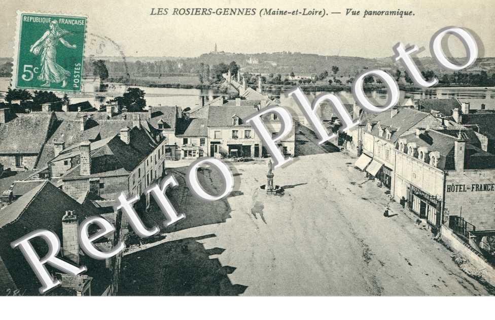 Gennes -     Vue panoramique