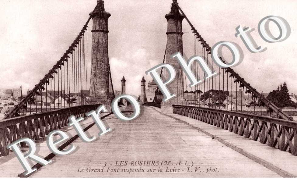 Le Grand Pont suspendu sur la Loire