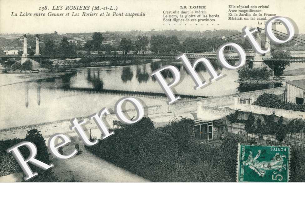 La Loire et le Pont suspendu