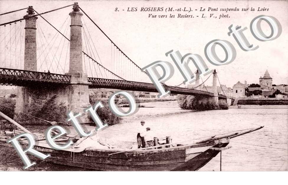 Le Pont suspendu sur la Loire