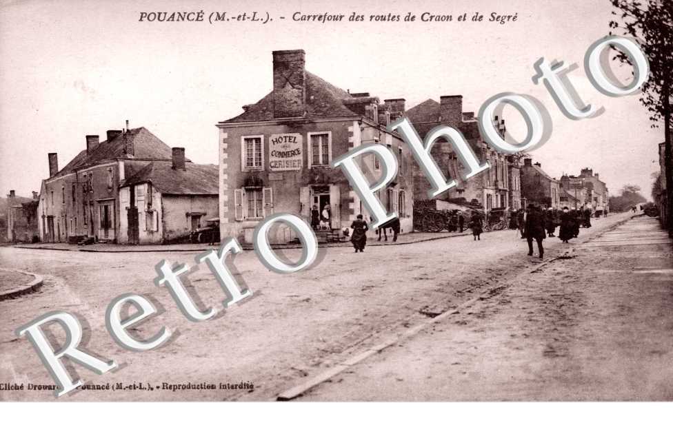 Carrefour des routes de Craon et de Segre