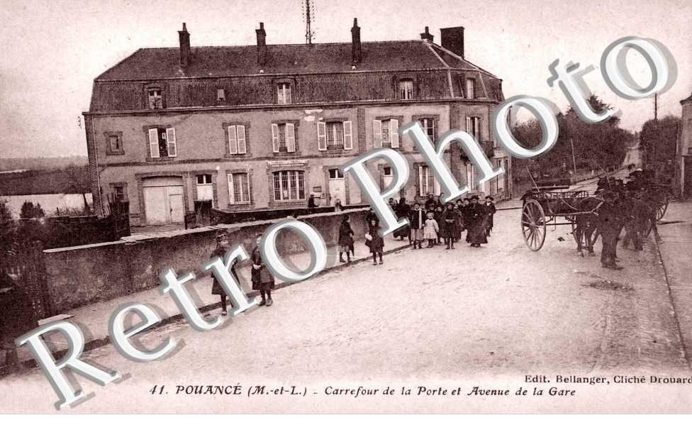 carrefour de la porte et avenue de la gare