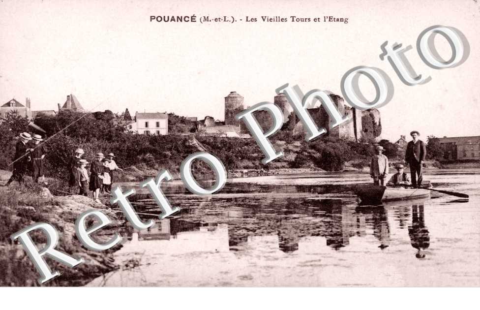 les vieilles tours et l´etang