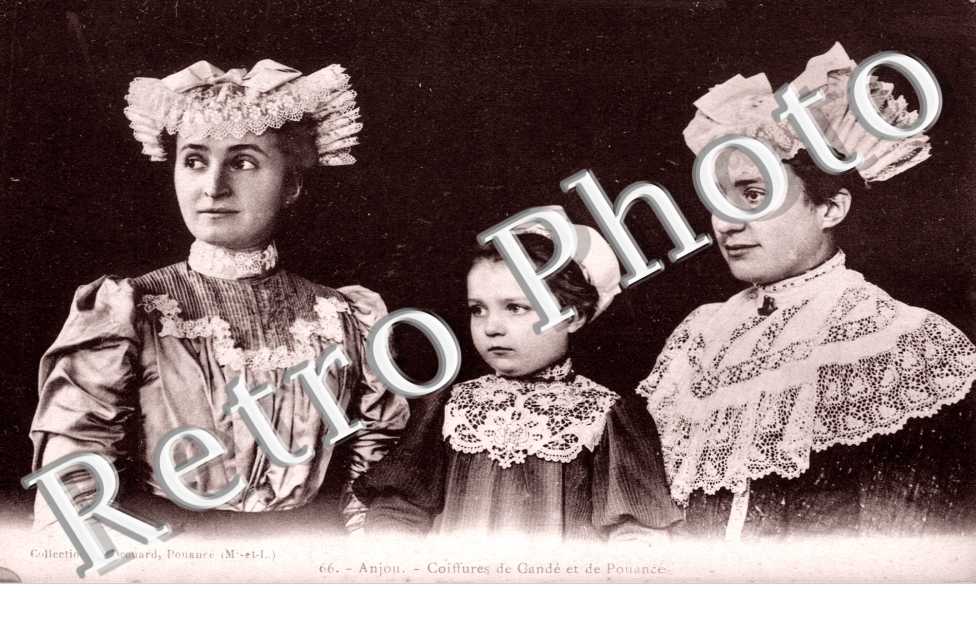coiffures de Cande et de Pouance