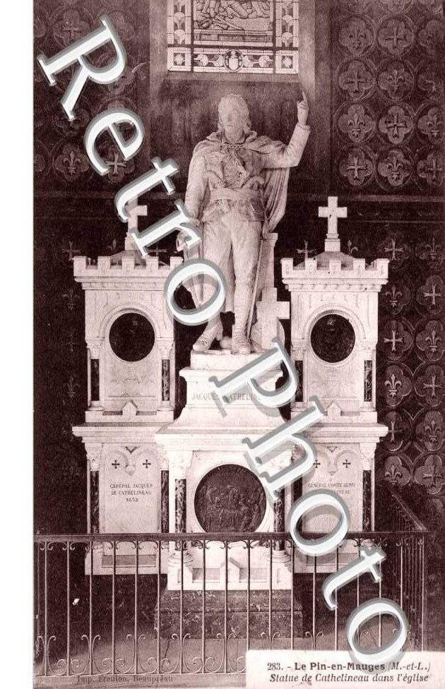 Statue de Cathelineau dans l'Eglise