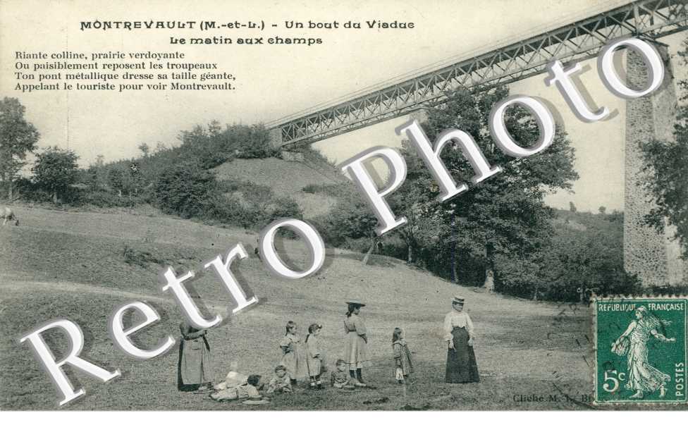 Un Bout du Viaduc, le Matin aux Champs