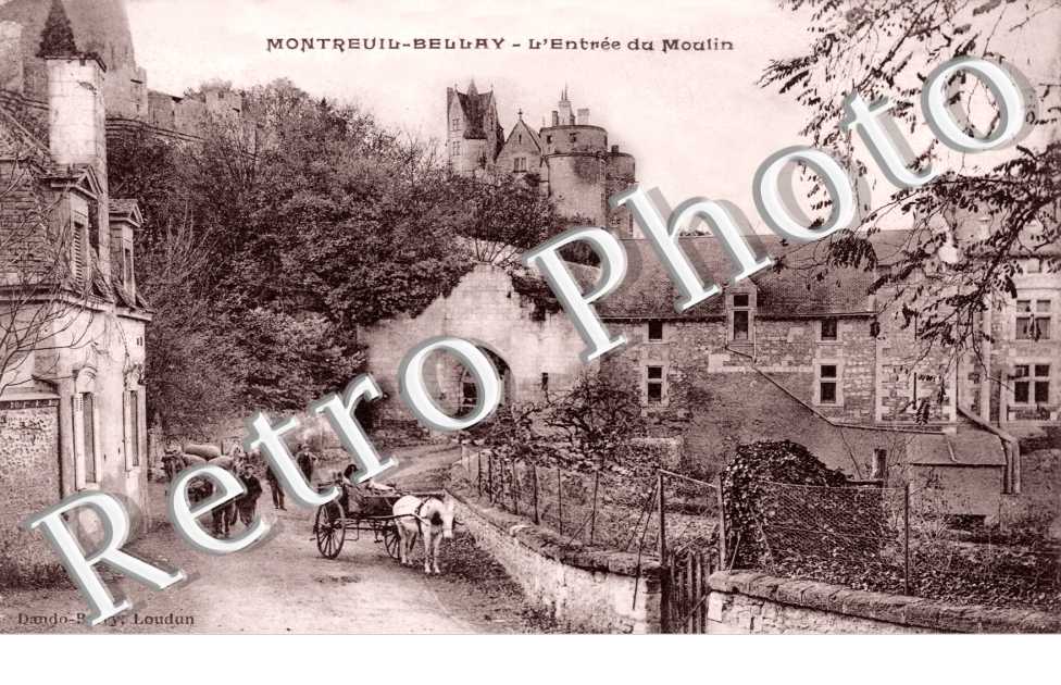 l´entree du moulin