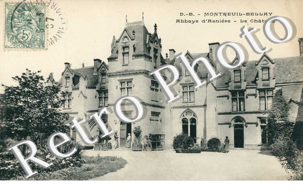 abbaye d'Asnière, le château