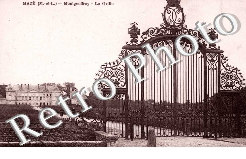 Montgeoffroy - la grille