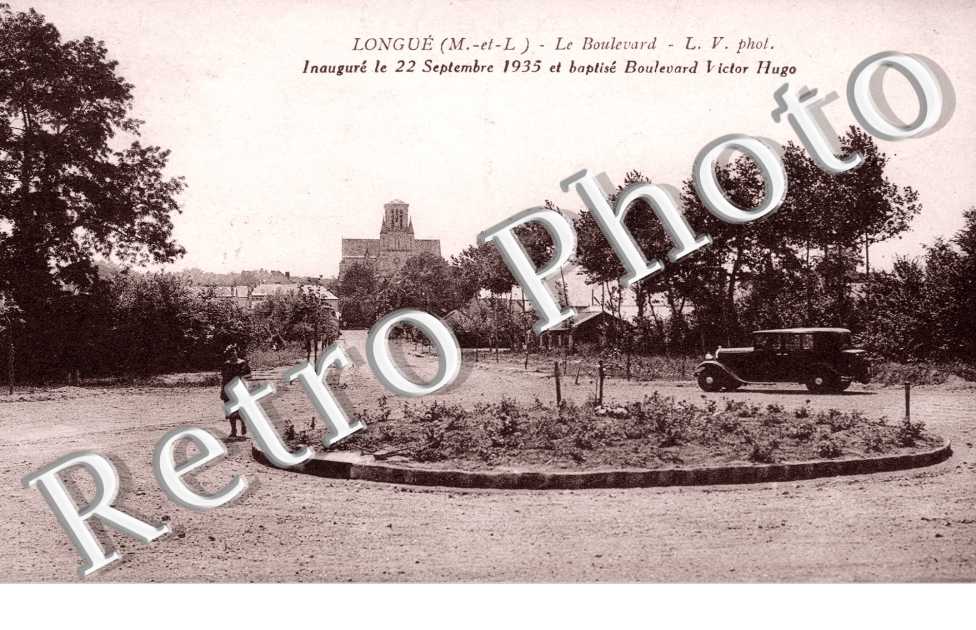 le boulevard, inaugure le 22 septembre 1935 et baptise boulevard victor hugo