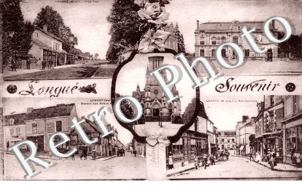 La Gare - Hôtel de Ville - Marché au Blé - Rue Centrale