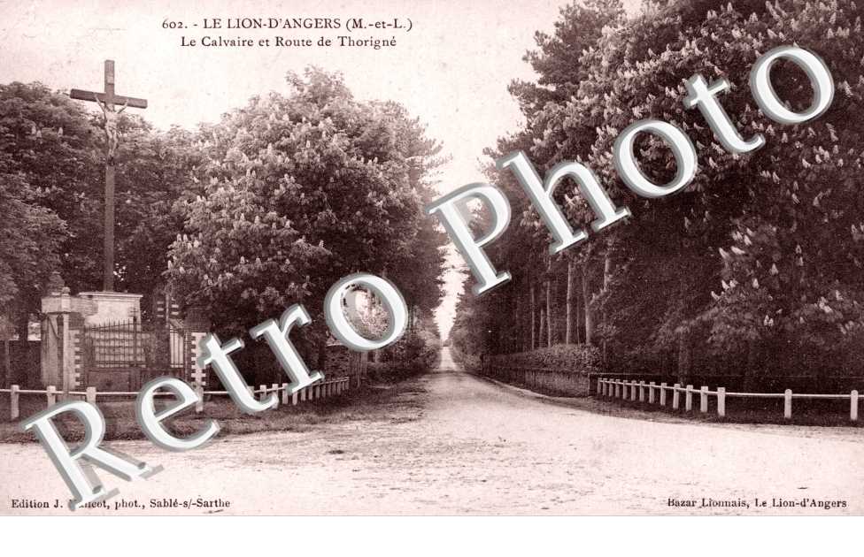 Le Calvaire et Route de Thorigne