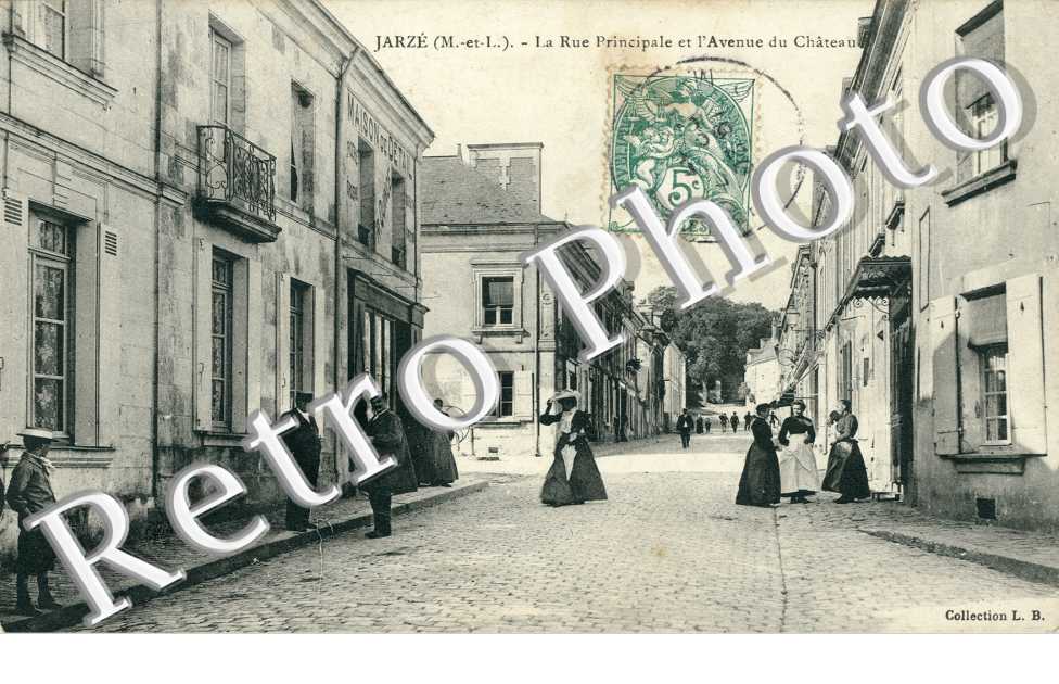 La Rue Principale et l'Avenue du Chateau