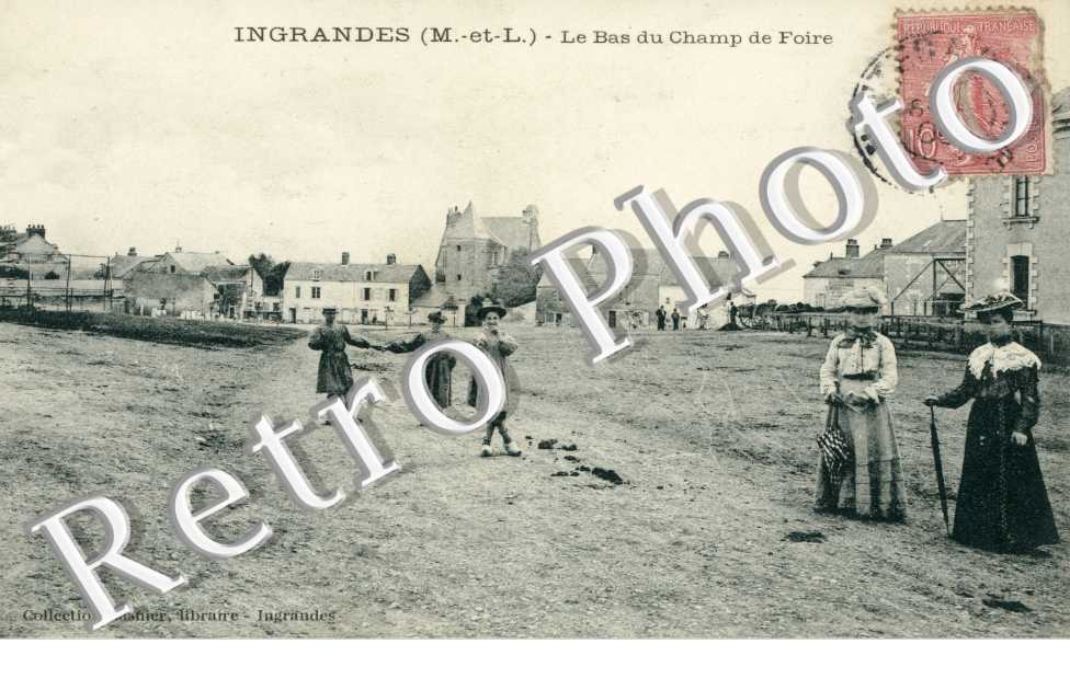 le bas du champ de foire