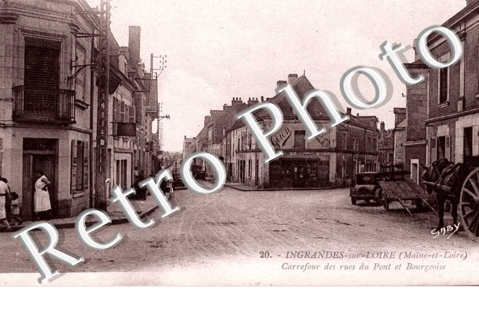 Carrefour des rues du Pont et Bourgeoise