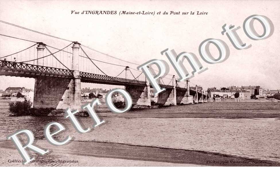 Vue générale et Pont sur la Loire