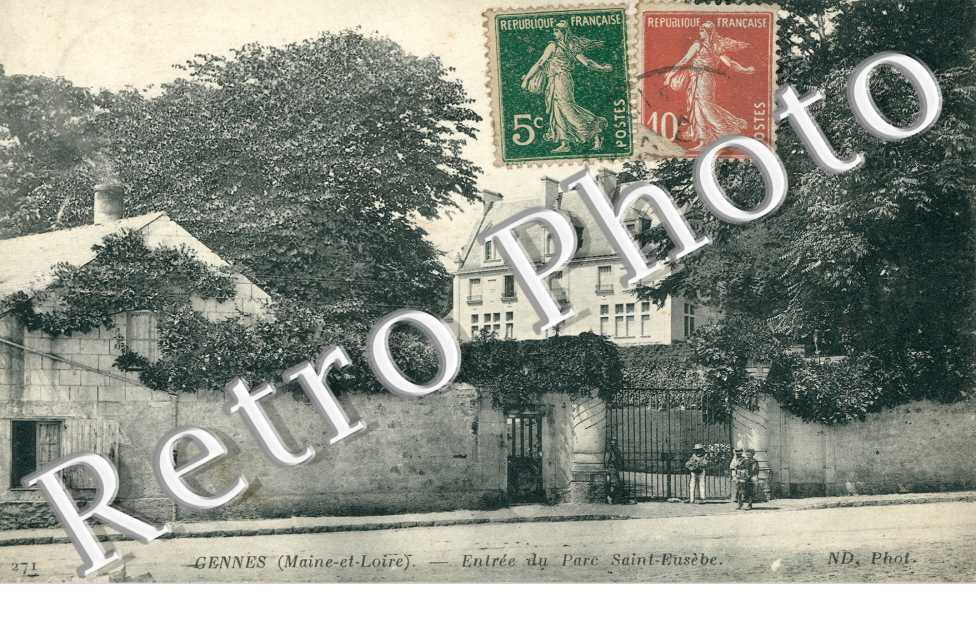 Entree du Parc Saint Eusebe